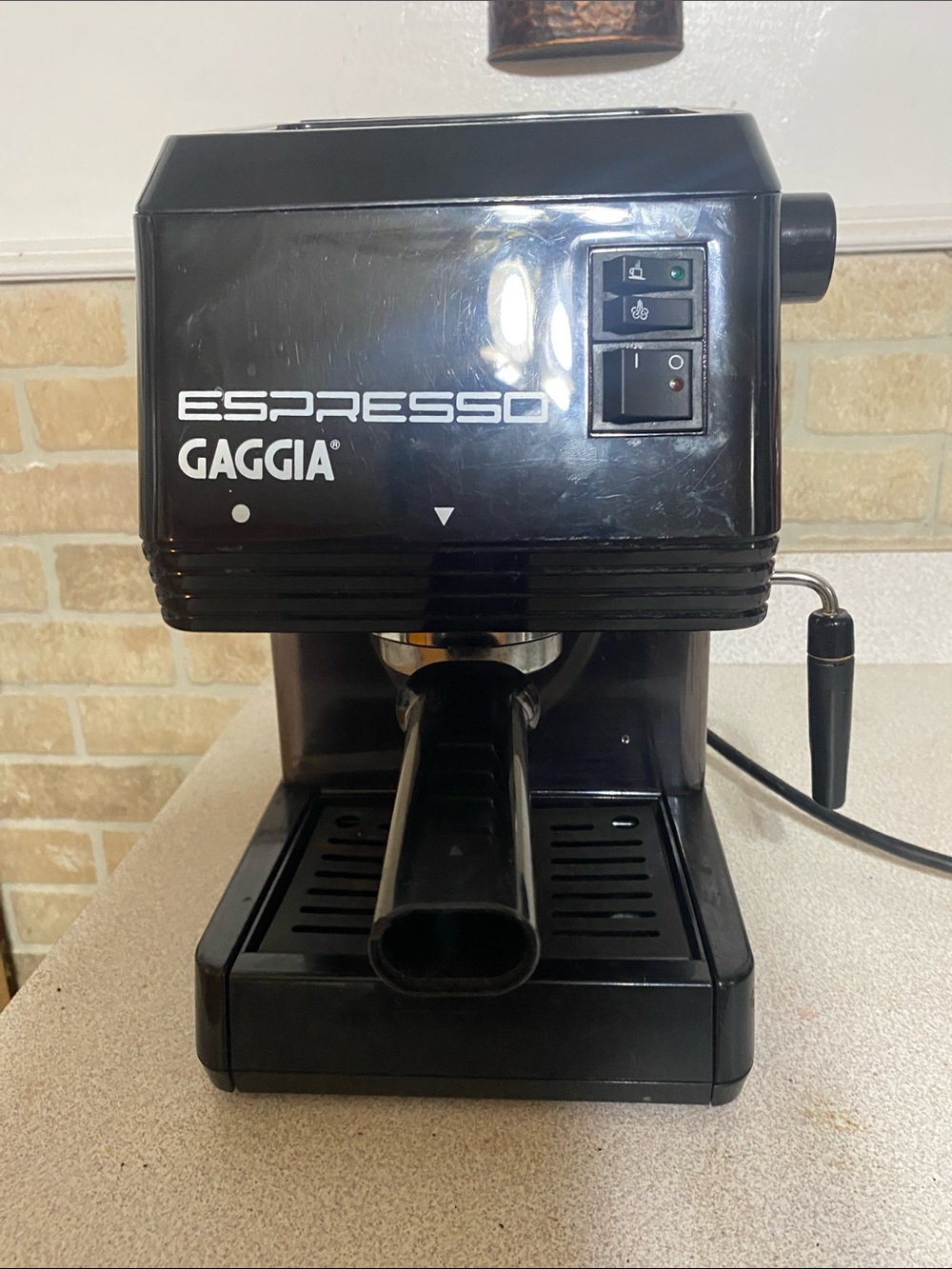 Gaggia Espresso Machine - Glossy Black Finish